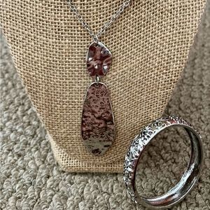 Necklace and Bangle Set